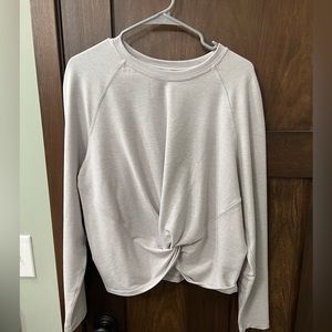 Lululemon Twist Front Sweatshirt